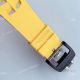 KV Factory V2 Upgraded Carbon Richard Mille RM011 Yellow Rubber Band Replica Watches For Sale (7)_th.jpg